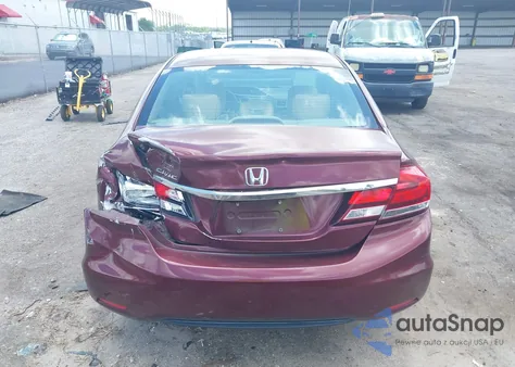 2013 Honda Civic Lx from USA, damaged, VIN 2HGFB2F53DH500370